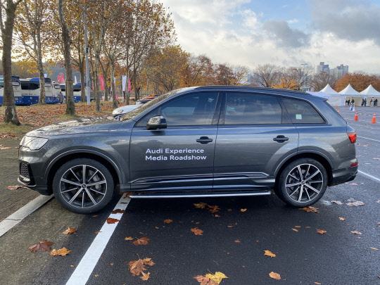 아우디 Q7 55 TFSI 콰트로 프리미엄. <이상현 기자>
